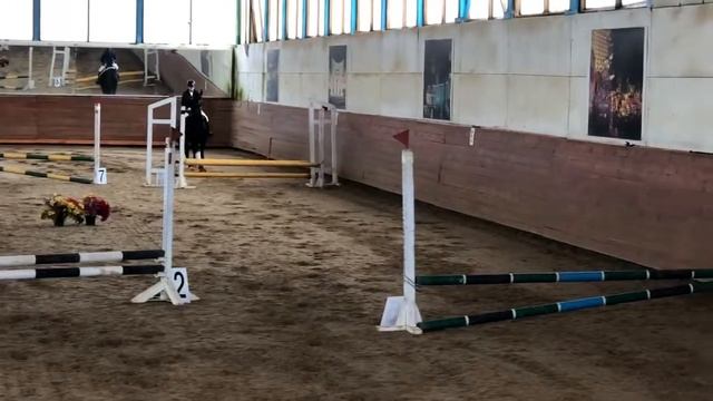 Алина Гржибовская и COCO 2G. 60 см. 2 место смотреть онлайн