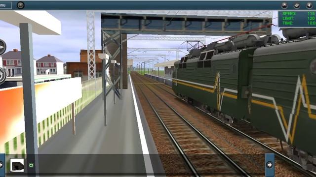 ВЛ80С следует с грузовым через Сибирскую станцию смотреть онлайн