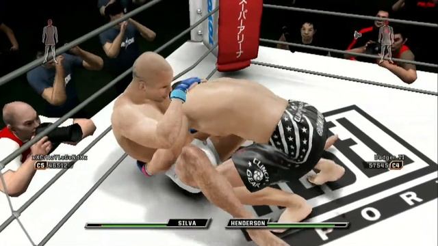 UFC 3 Pride Ranked Match Henderson vs Silva смотреть онлайн