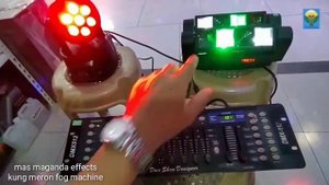 Lm70 & Mini SPIDER LED PAANO Gamitan ng DMX 512 W/Shoutout