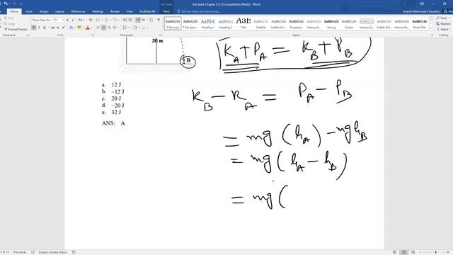Physics 103 Video Lectures Chapter No. 1-9 Chapter 8 4 Potential Energy смотреть онлайн