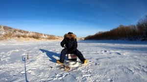 Чуйка не подвела Знакомые места Окунь со льда