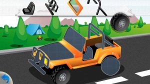 Мультики на Русском Машинки Пазлы для Детей Pazzles Cars