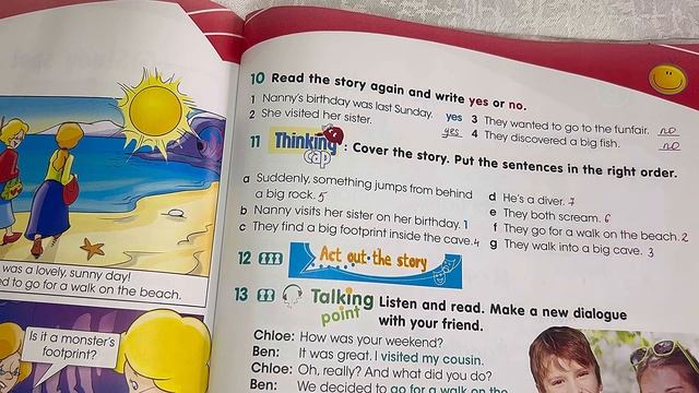 3-сынып ағылшын тілі 82-83 бет📚📕Smiles3 page 82-83‼️