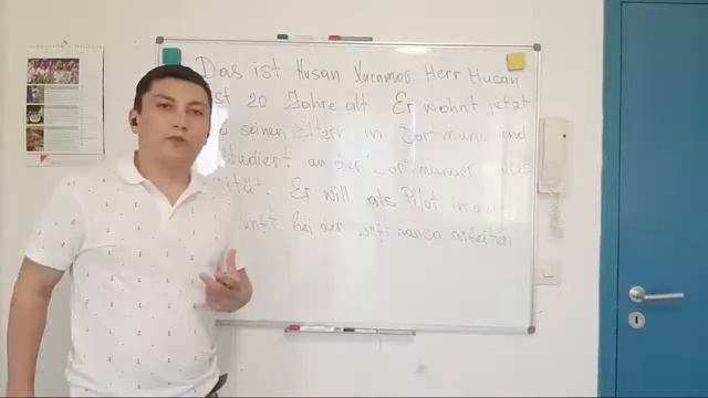 NEMIS TILINITEZDA O'RGANAMIZ. DEUTSCH A1 DARS 2