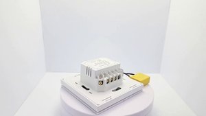 Умный клавишный WiFi выключатель Smart Aura SA-BUT - 2 клавиши/белый