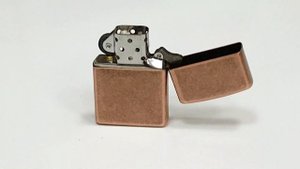 Зажигалка ZIPPO Classic с покрытием Antique Copper™, латунь/сталь, медная, матовая, 36*12*56 мм