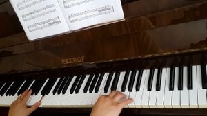 Песня из к/ф "Королёк птичка певчая" (b/f "Çalı quşu") пианино