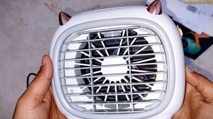Unboxing Mini Portable Spray Cooling Fan | Cool gadget