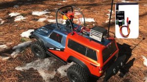 TRAXXAS TRX4 + Radiolink RC8X + Motionsic FPV