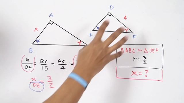 Como resolver TRIÁNGULOS SEMEJANTES Teorema de Pitágoras