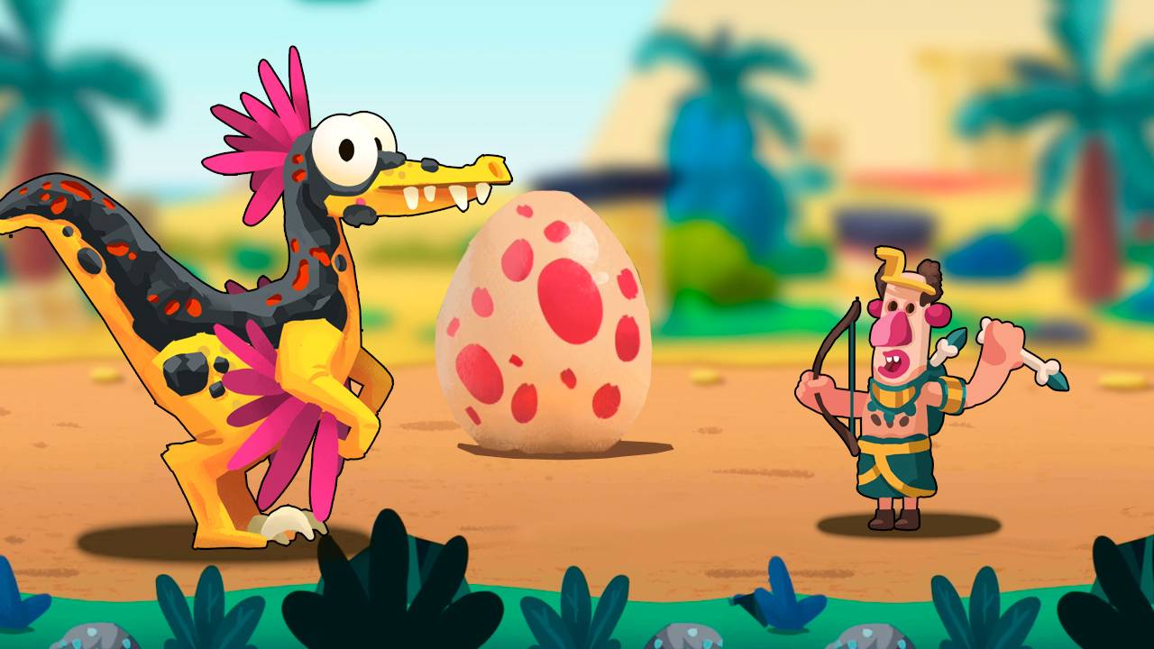 Дино Беш 2 - прохождение мульт игры DINO BASH 2 на андроид серия 7