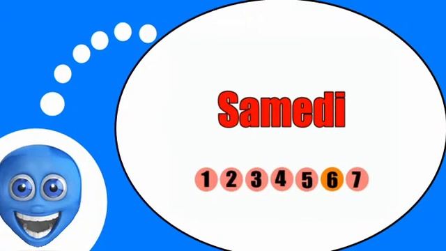 Французского видео урок = Дни недели смотреть онлайн