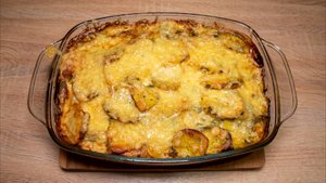 КАРТОФЕЛЬ ЗАПЕЧЕННЫЙ с фаршем и сыром. Быстрый ужин на всю семью