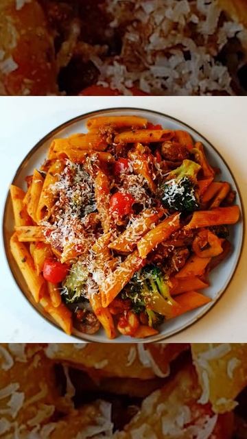 СВЕЖАЯ ПАСТА С ПОМИДОРАМИ И БАЗИЛИКОМ ❤ #shorts смотреть онлайн