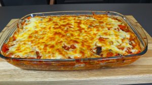 Вкуснее баклажана вы ещё не пробовали. Рецепт овощной запеканки. Готовлю 2 раза в неделю.
