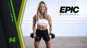 Caroline Girvan - FULL-ON Full Body Dumbbell Workout | EPIC Endgame Day 14