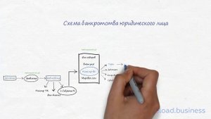 Что такое банкротство? | Наглядная схема для юридического лица