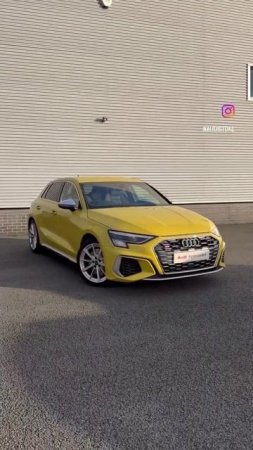 2022 Approved Used Audi S3 Sportback Python Yellow | Stoke Audi #shorts