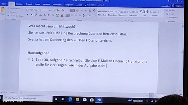 September 27, 2022. Deutsche Integrationkurse. Tag 52. Курсы немецкого языка. День 52 смотреть онлайн
