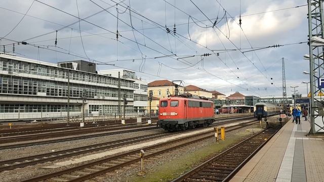 Tag 4 : BR115 114 DB auf rangierfahrt смотреть онлайн