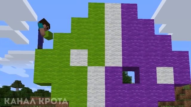 Лучшие Приколы Майнкрафт   Приколы Майнкрафт Машинима    Подними глаза 2020