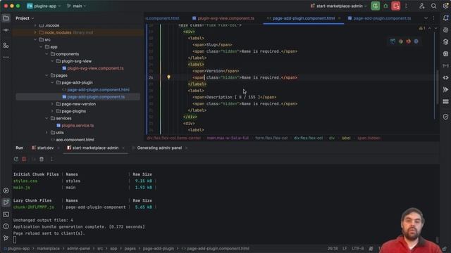 Angular Plugins (Урок 24). Имплементация страницы “Add new plugin”. Часть 1