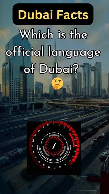 Which is the official language of Dubai? смотреть онлайн