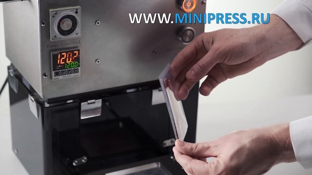 Пневматическая настольная блистерная машина BR-02 Minipress.ru