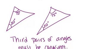 The Third Angle Theorem: Lesson (Geometry Concepts)