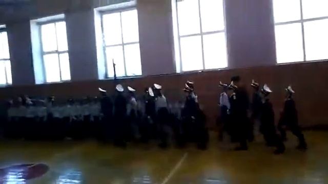 Смотр строевой песни смотреть онлайн