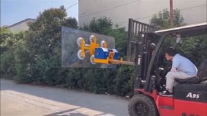 Вакуумные захваты на вилы погрузчика г/п 300кг-800кг