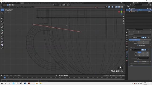 Blender 3D Icon Modeling - Create Cup Sign - Blender Tutorial смотреть онлайн