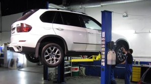 Промывка сажевого фильтра BMW X5 3.0