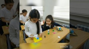 Урок технологии "Снеговик"