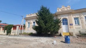 Реконструкция парка в станице Мечетинская Зерноградского района.Памятник Ленина .