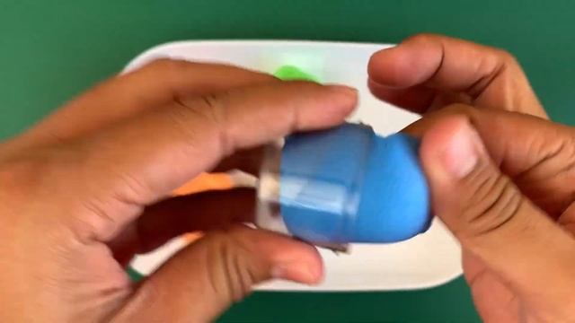 Numberblocks - Clay Coloring Small Circle with Many Cube Faces | Satisfying Clay Video