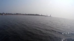 Вид с катамарана. Хорлы. Херсонская область. Украина