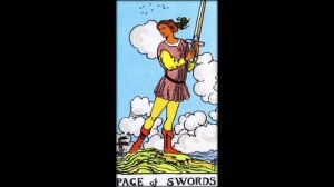 Таро  Младшие арканы  Паж мечей