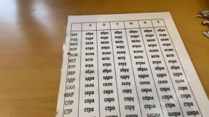 Слоговые дорожки!