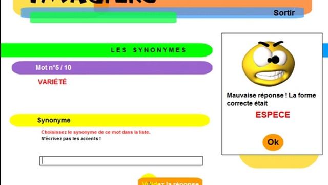 урок французского языка = Imagiers = Les synonymes #4