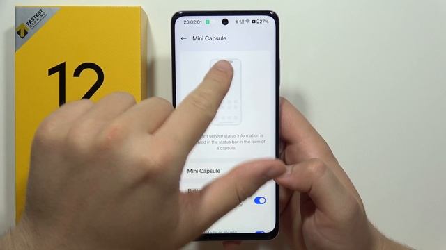 Realme 12 5G: Turn On / Off Dynamic Island - Use Mini Capsule