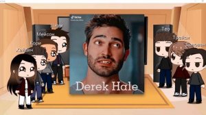 the reaction of the characters of the series Teen Wolf to tick-tok (RUS)