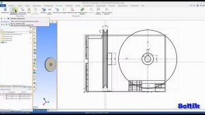T-FLEX CAD пример параметризации  / T-FLEX CAD parameterization example