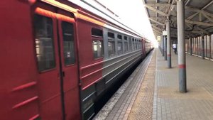 ЭД4М-0182 На станции Перловская