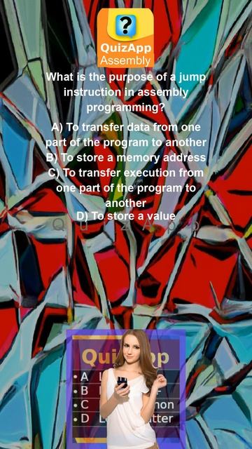 Assembly What is the purpose of a jump instruction in assembly programming