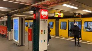 Metro system (U-BAHN) in BERLIN, GERMANY 🇩🇪 | 2022