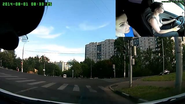 Техника перестроения, смотрим в зеркала. Уроки вождения. смотреть онлайн