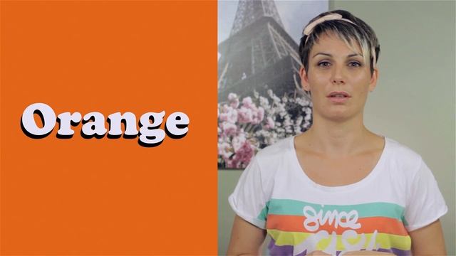 French Lesson - Basic Colors in French смотреть онлайн