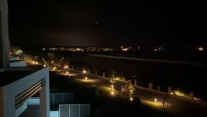 Молния в Хургаде 01.01.2022